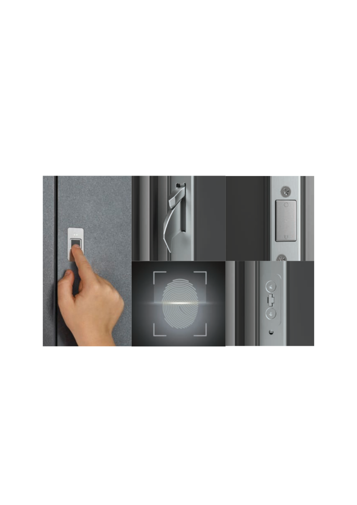 TZO Fingerprint Scanner Front Door Lock_ARMO COMFORT ELECTRO WITH SECURO FINGERPRINT SCANNER